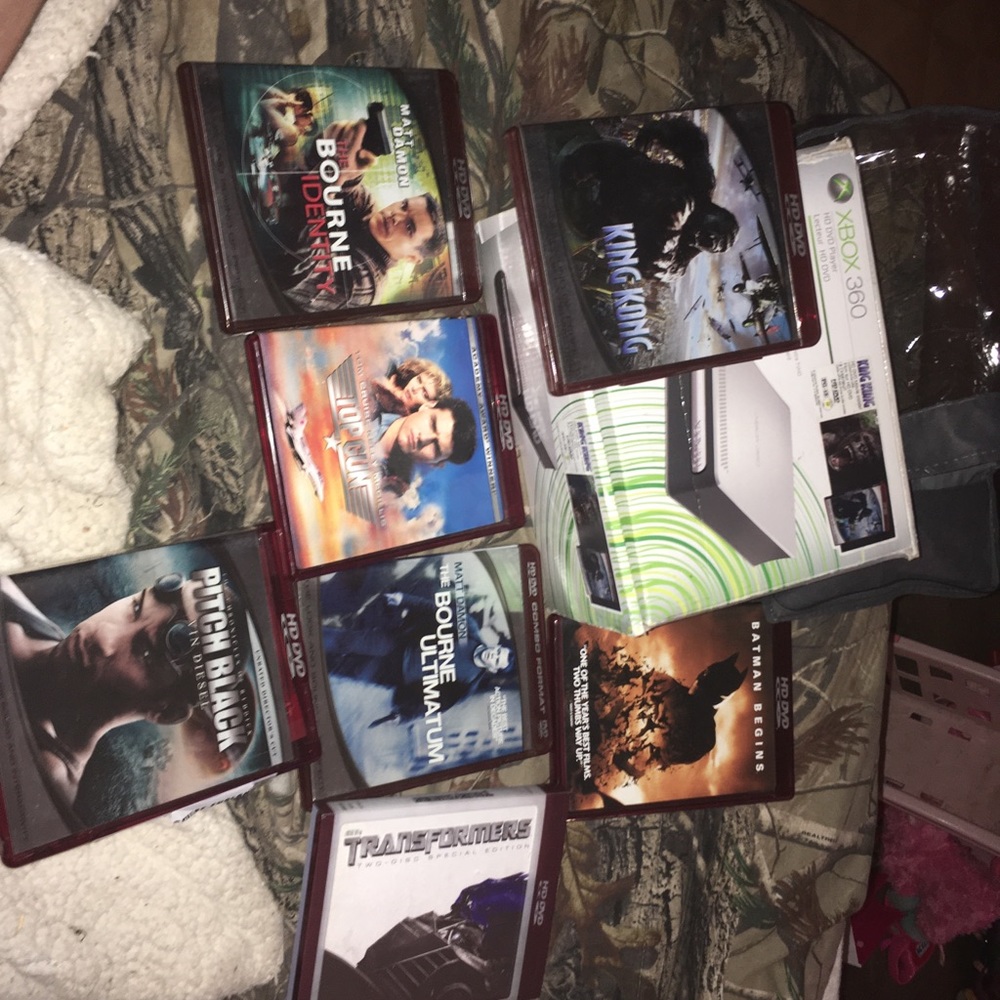 Xbox 360 dvd/blueray player